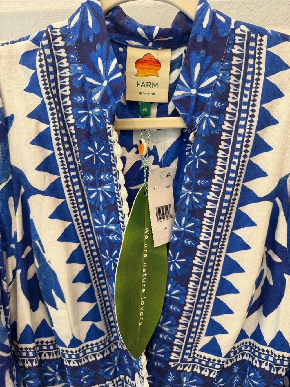 Farm Rio Tapestry Linen Maxi Dress - Picture 5 of 9